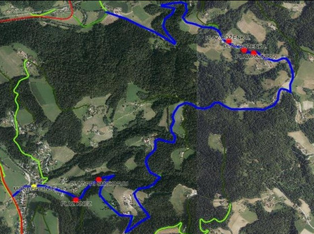 Zapora ceste Brdinje-Koroški selovec-Dobrije
